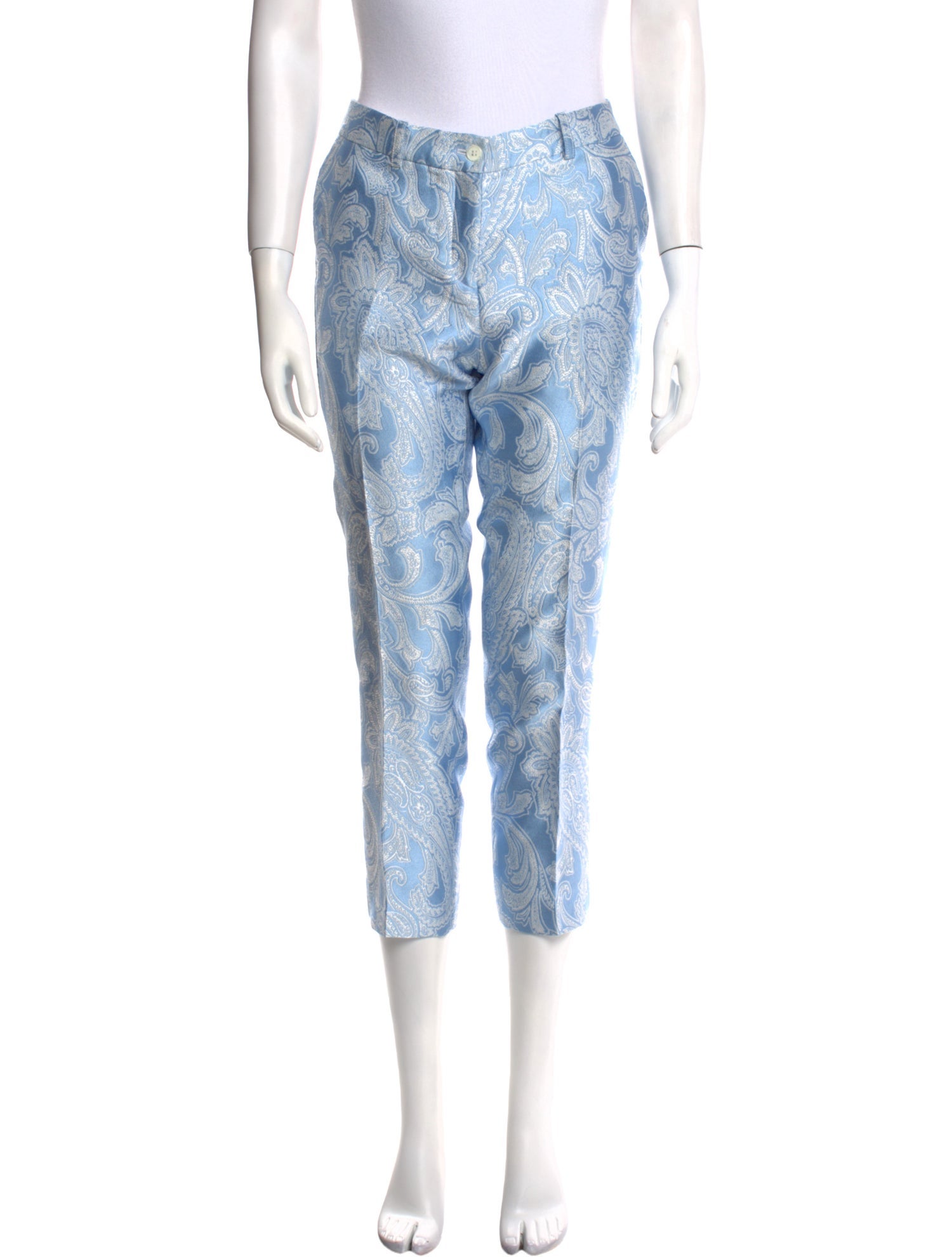 Michael Kors Printed Straight Leg Pants
