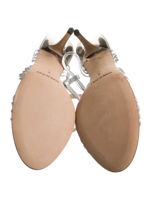 Michael Kors Leather Slingback Sandals