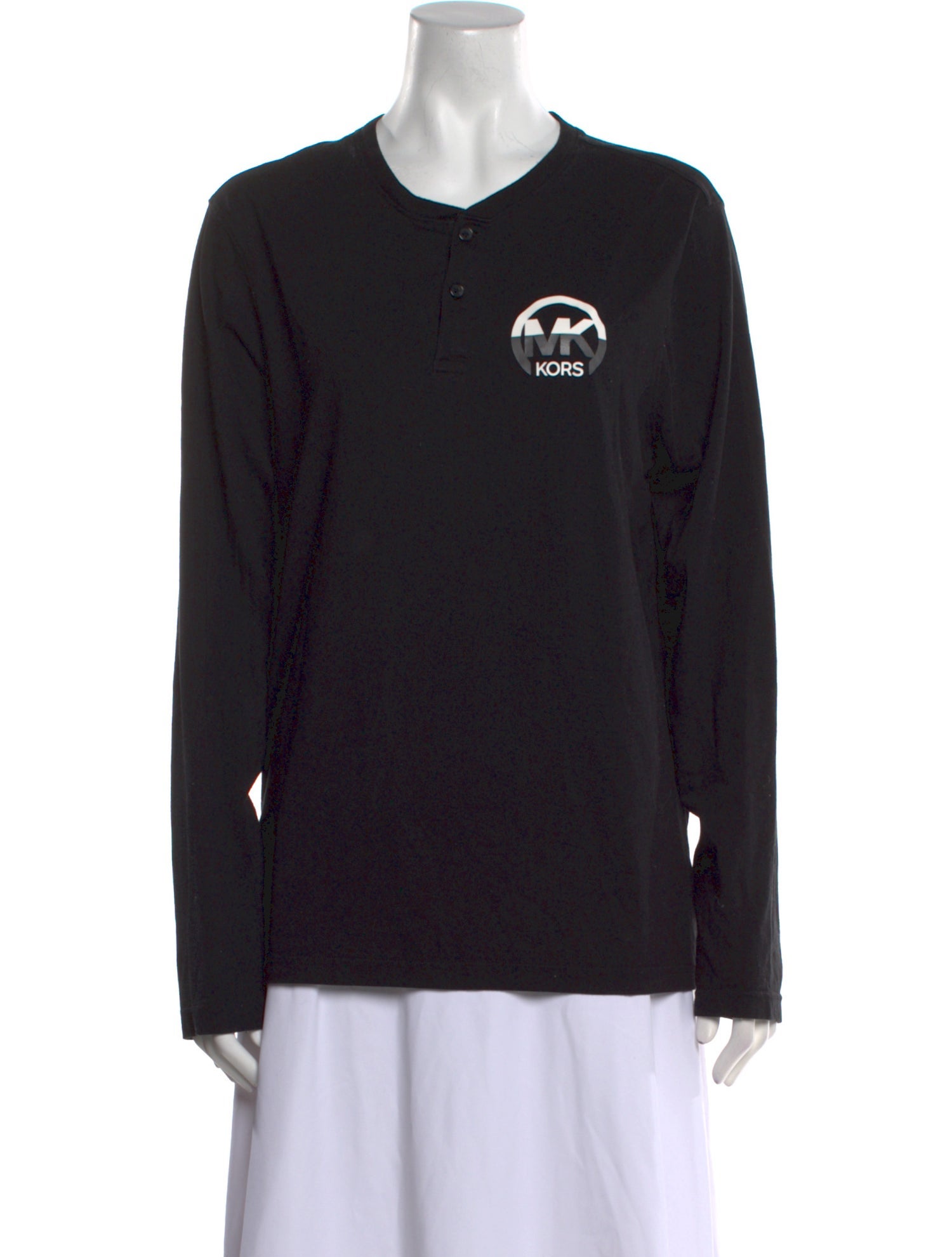 Michael Kors Graphic Print Crew Neck Sweatshirt