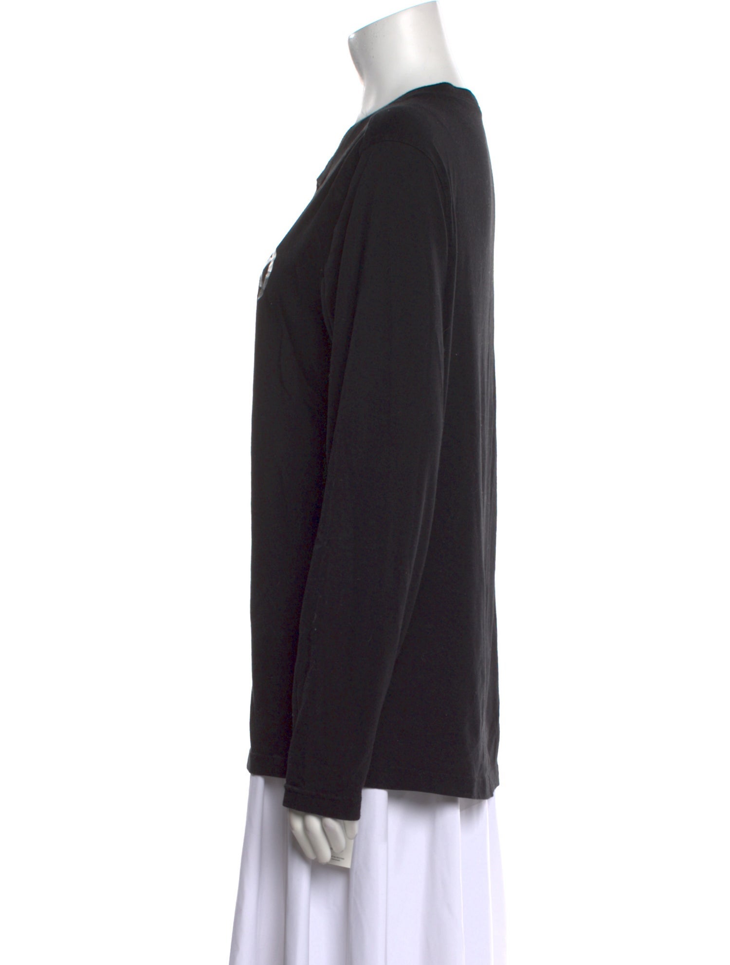 Michael Kors Graphic Print Crew Neck Sweatshirt