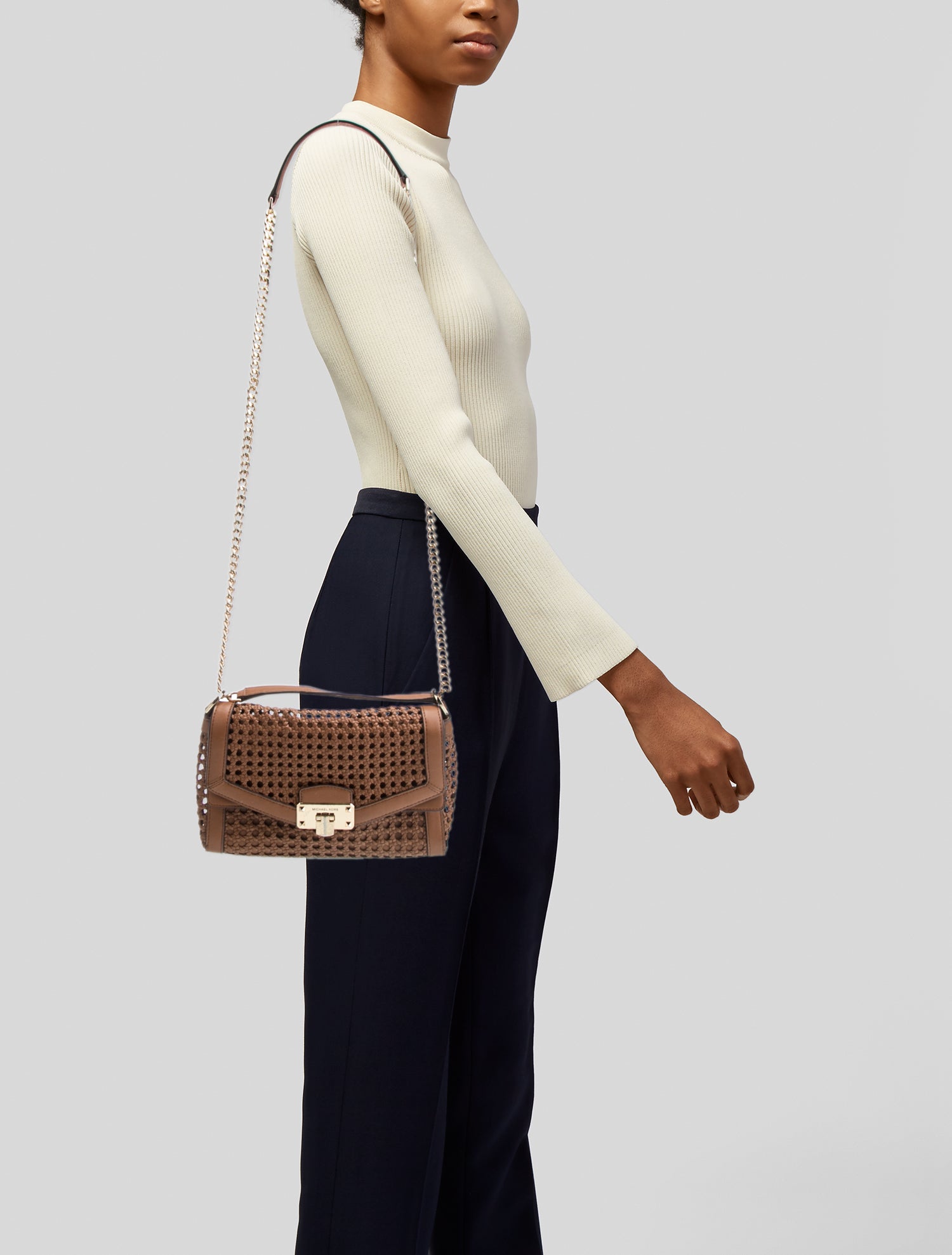 Michael Kors Leather Shoulder Bag