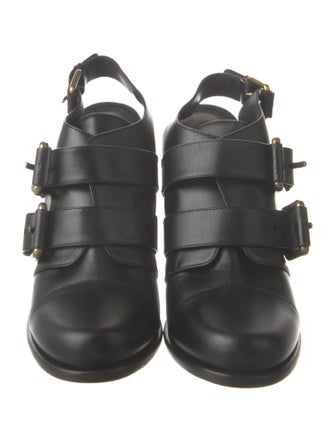 Michael Kors Collection Leather Slingback Pumps