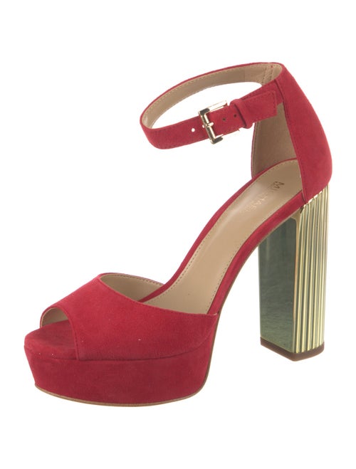 Michael Kors Suede D'Orsay Pumps