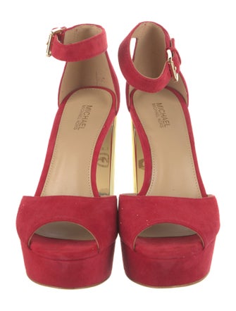 Michael Kors Suede D'Orsay Pumps