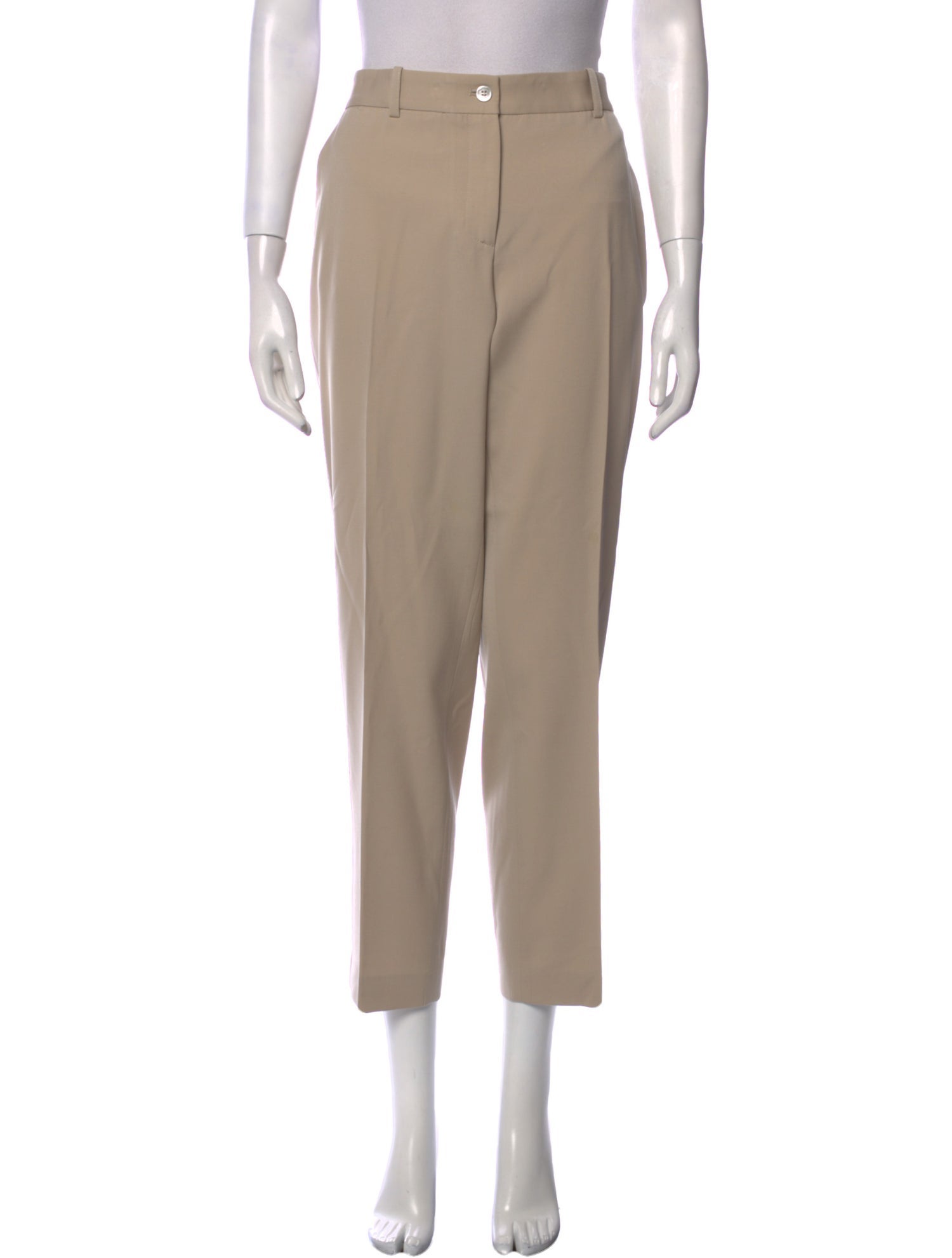 Michael Kors Virgin Wool Straight Leg Pants