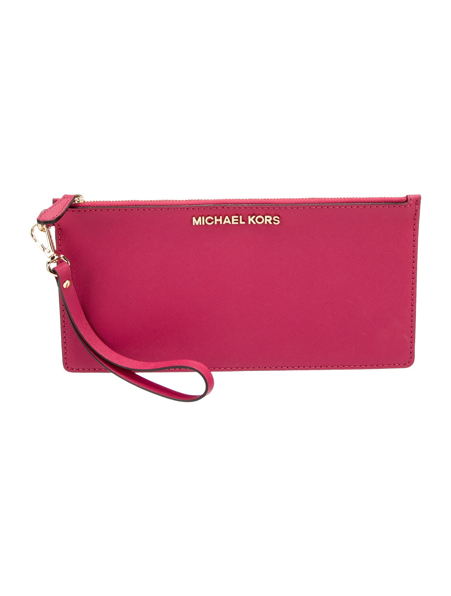 Michael Michael Kors Saffiano Leather Clutch