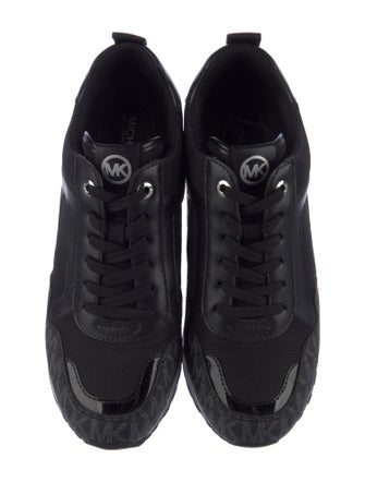 Michael Kors Monogram Pattern Canvas Sneakers