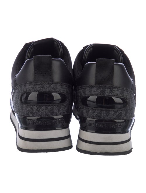 Michael Kors Monogram Pattern Canvas Sneakers