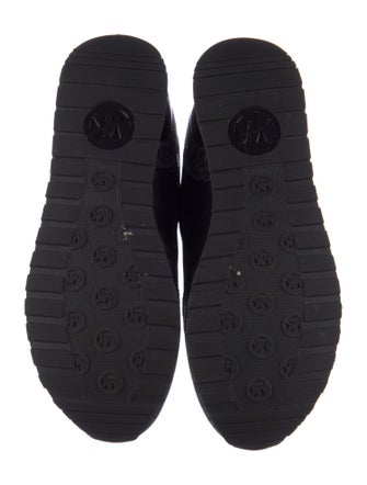 Michael Kors Monogram Pattern Canvas Sneakers