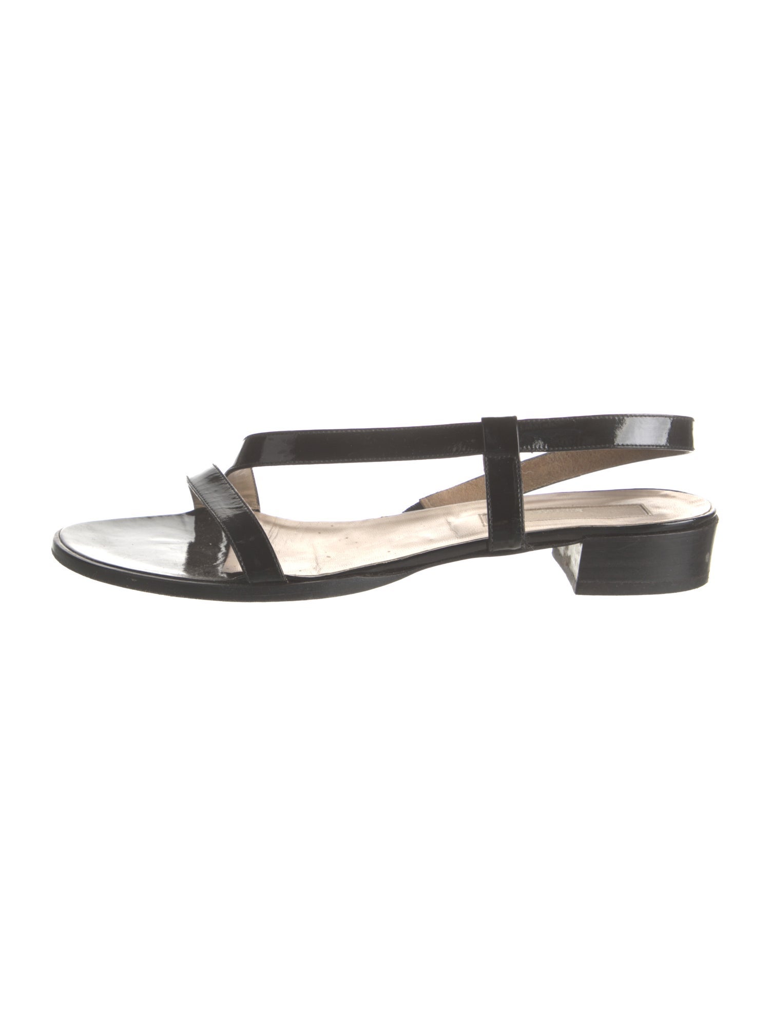 Michael Kors Patent Leather Slingback Sandals