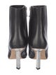 Michael Kors Leather Crystal Embellishments Boots