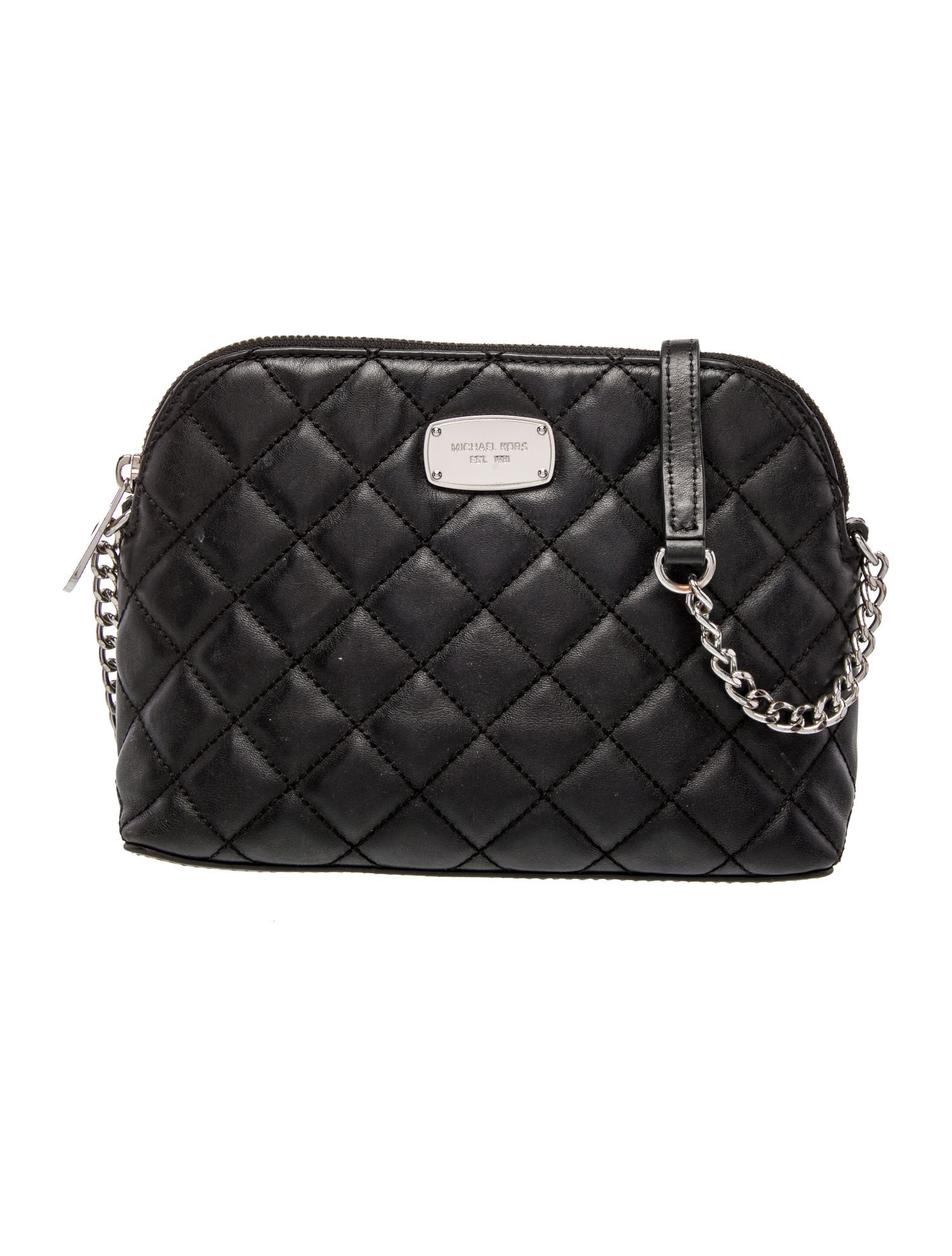 Michael Kors Leather Messenger Bag