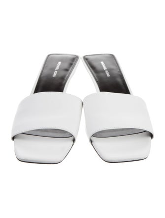 Michael Kors Leather Slides