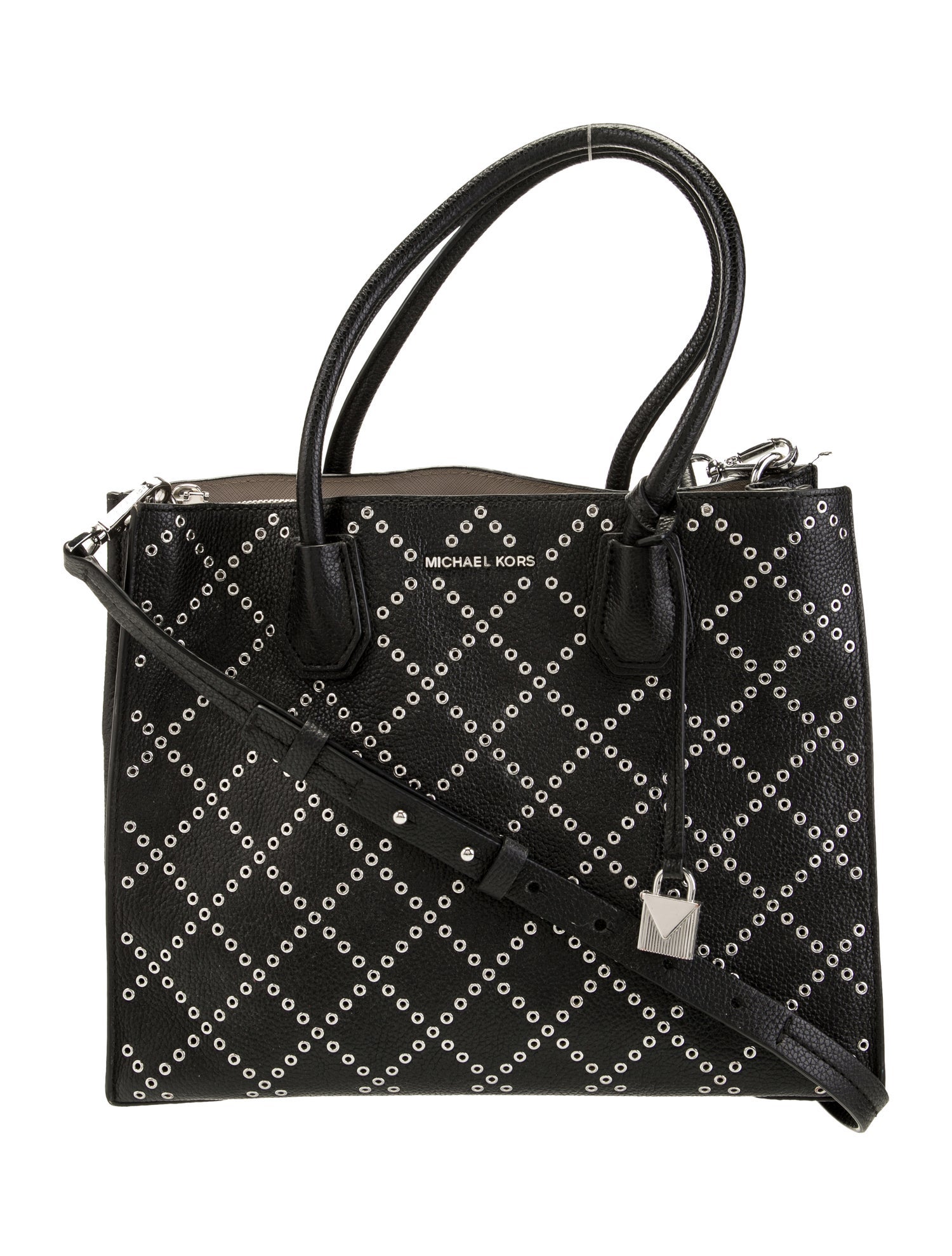 Michael Kors Leather Top Handle Bag