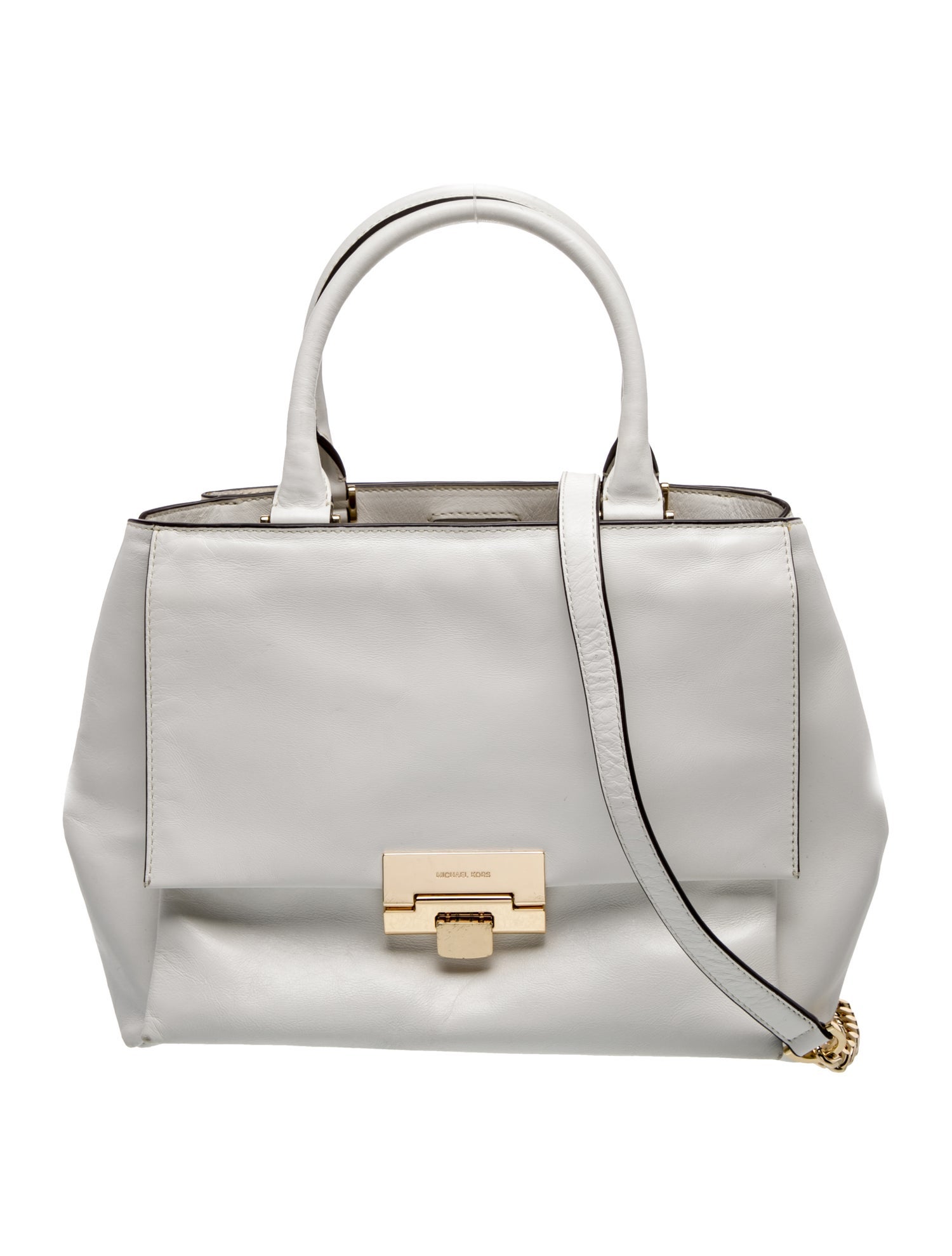 Michael Michael Kors Leather Top Handle Bag