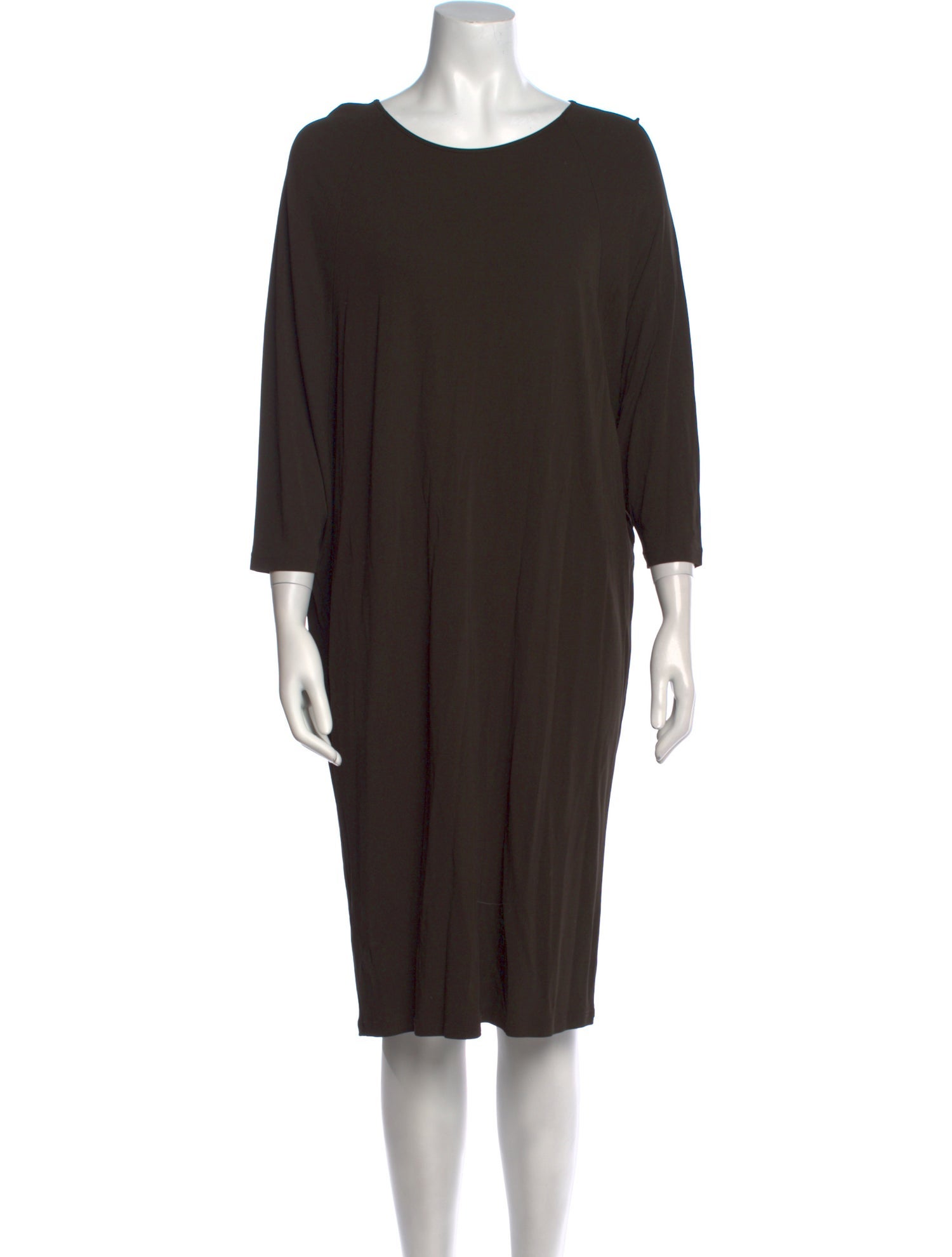 Michael Kors Bateau Neckline Knee-Length Dress