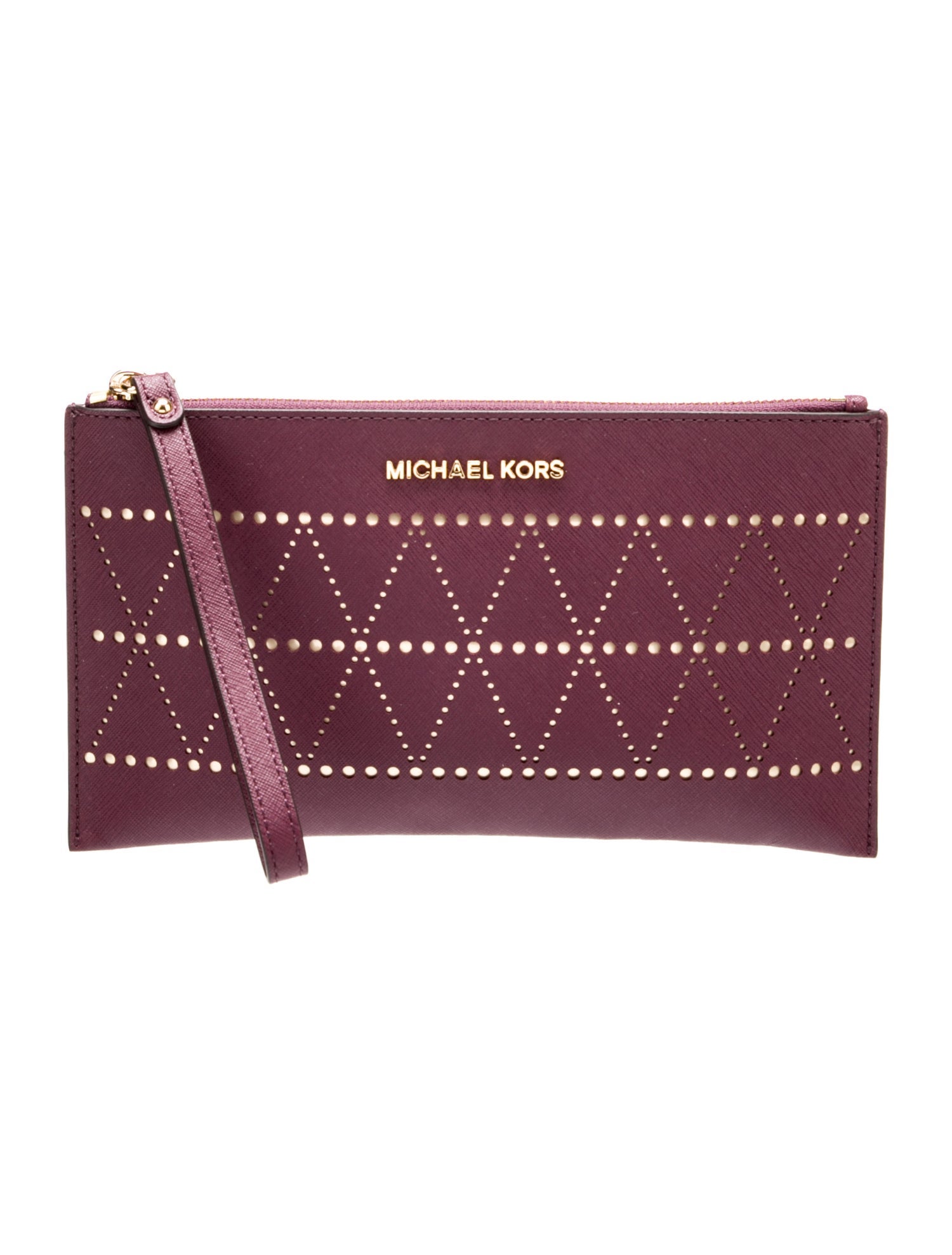 Michael Michael Kors Leather Clutch