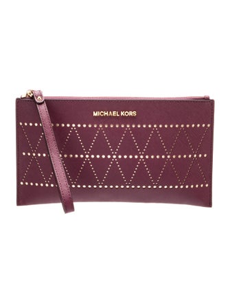 Michael Michael Kors Leather Clutch