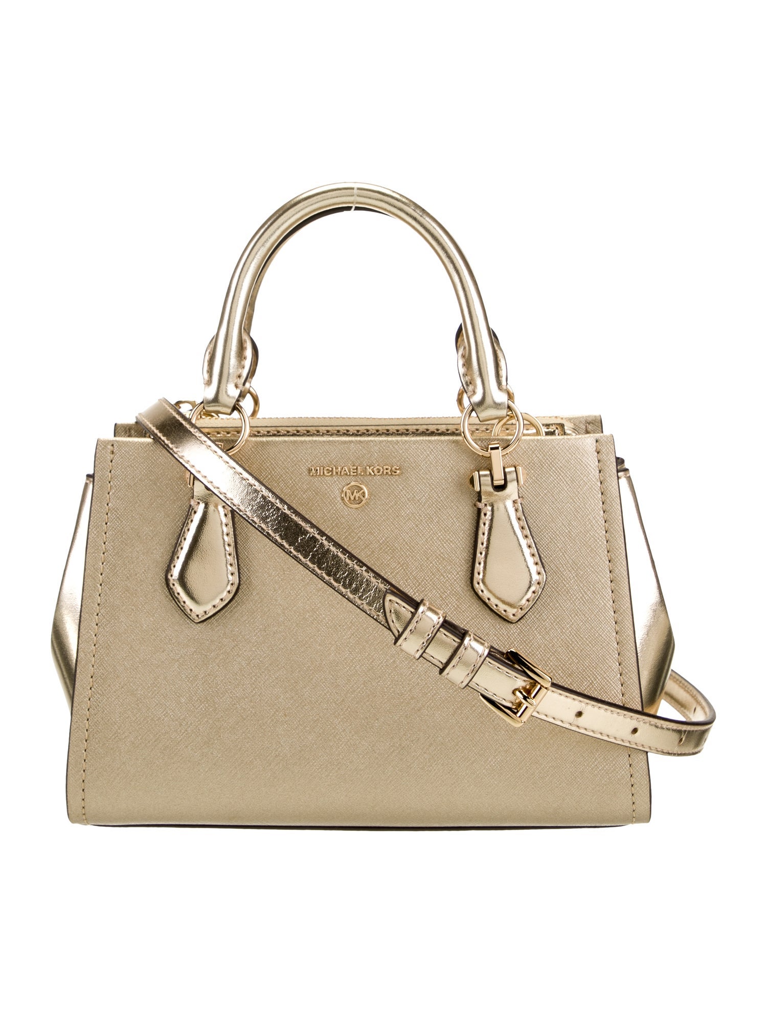 Michael Kors Saffiano Leather Top Handle Bag