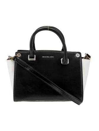 Michael Kors Leather Top Handle Bag