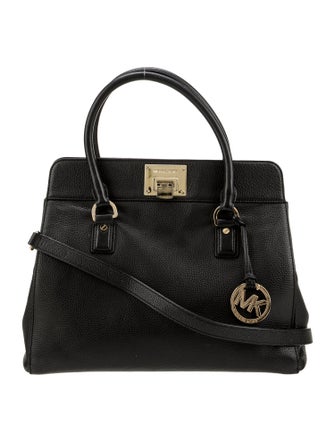 Michael Michael Kors Leather Top Handle Bag