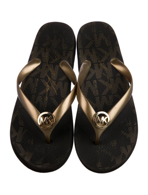 Michael Kors Rubber Flip Flops