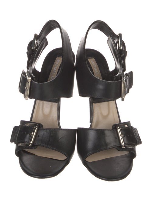 Michael Kors Leather Slingback Sandals