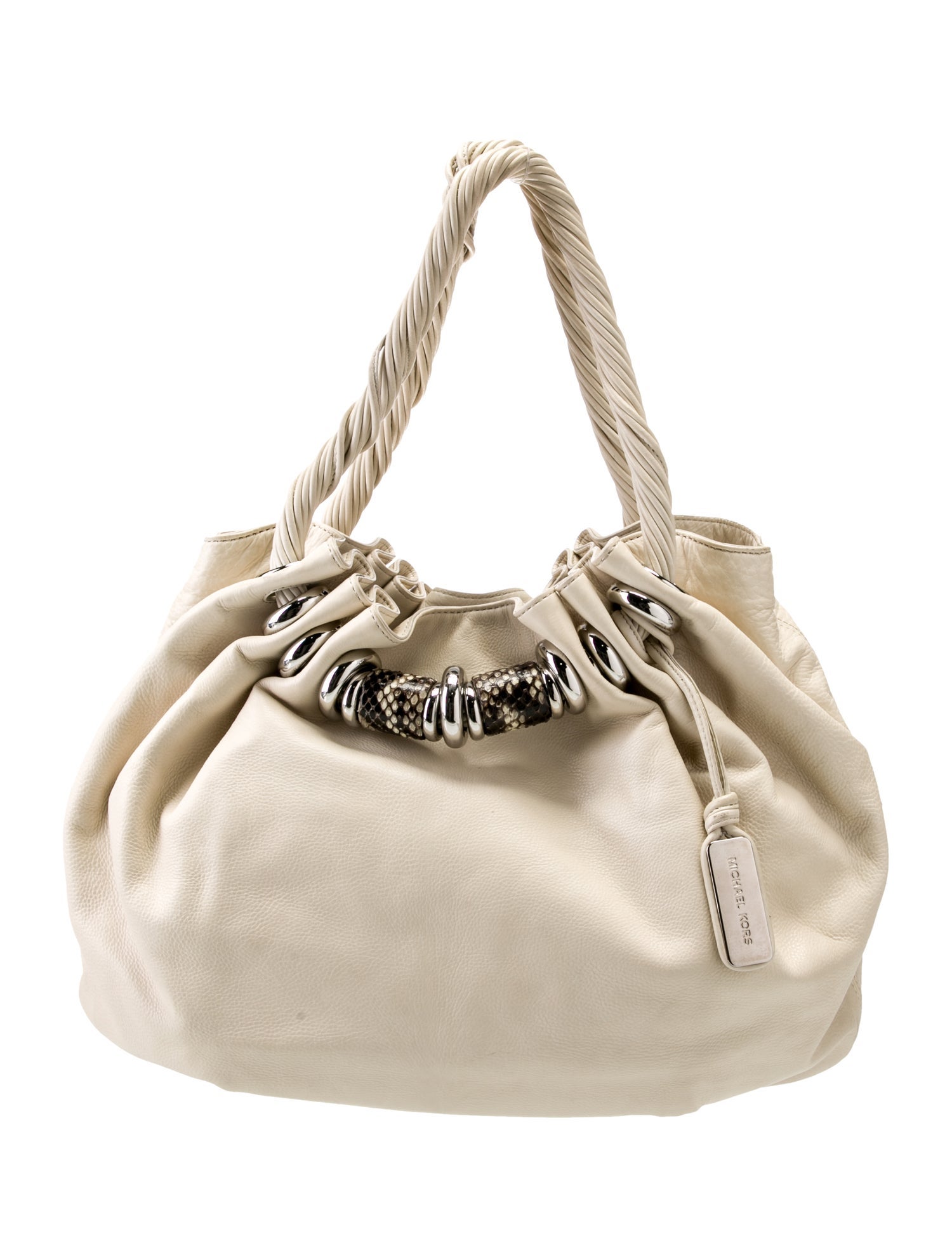 Michael Kors Leather Top Handle Bag