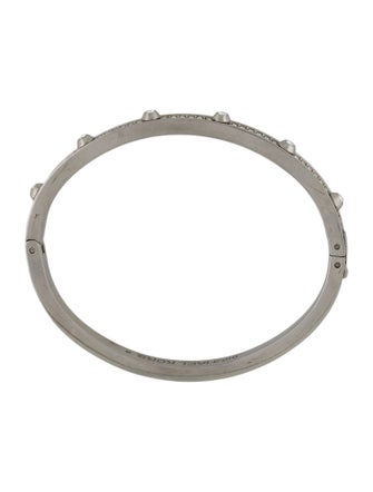 Michael Kors Crystal Hinged Bangle Bracelet