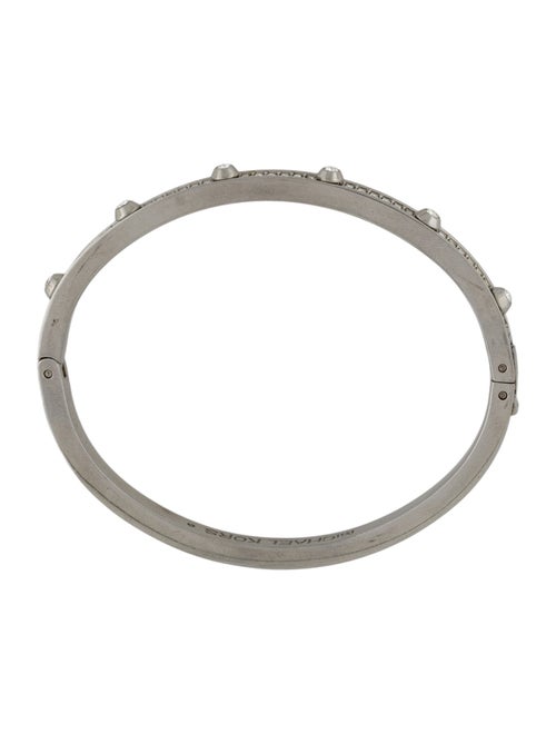 Michael Kors Crystal Hinged Bangle Bracelet