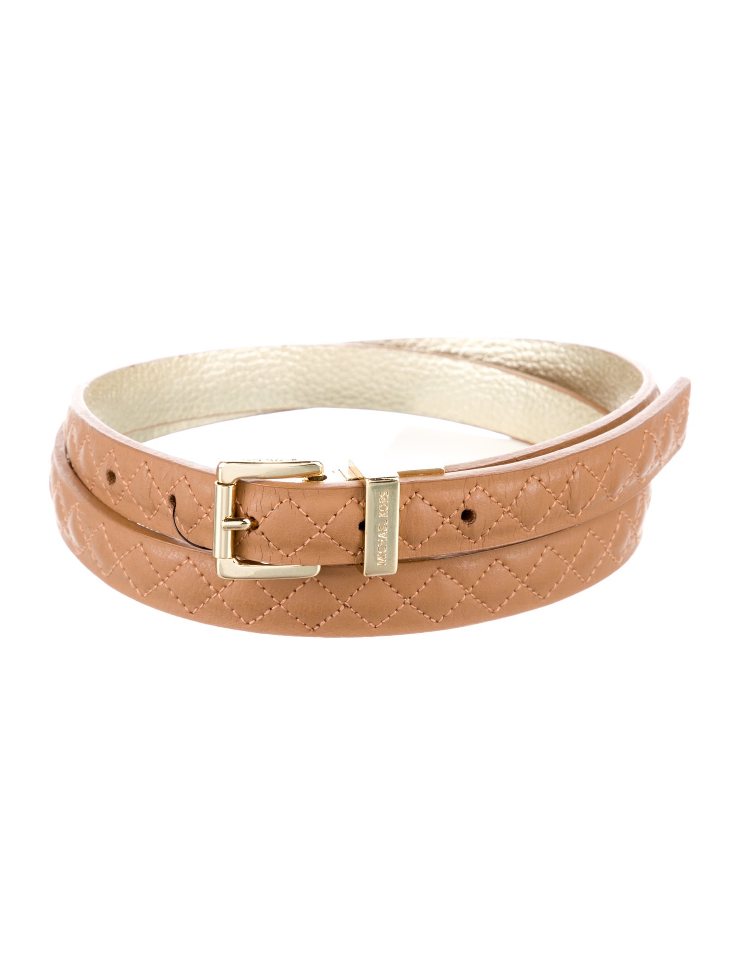 Michael Kors Skinny Leather Belt Kit