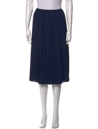 Michael Kors Pleated Accents Knee-Length Skirt