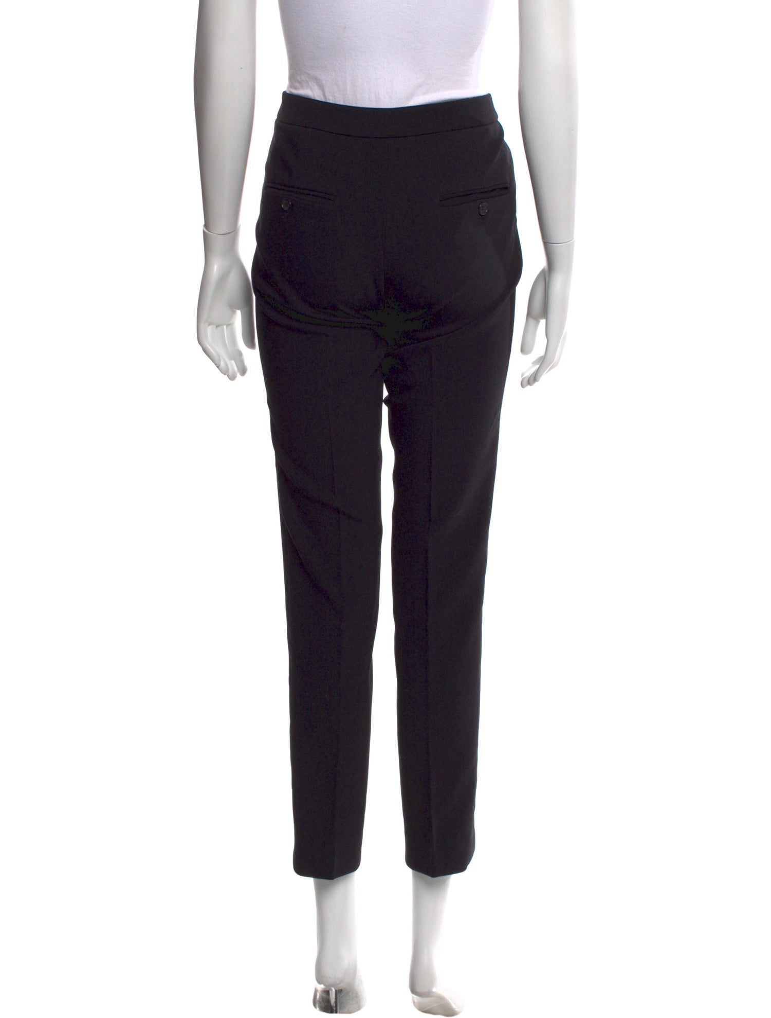 Michael Kors Virgin Wool Straight Leg Pants
