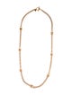 Michael Kors Padlock Chain Necklace