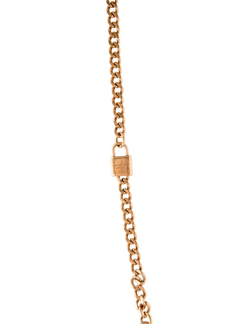 Michael Kors Padlock Chain Necklace
