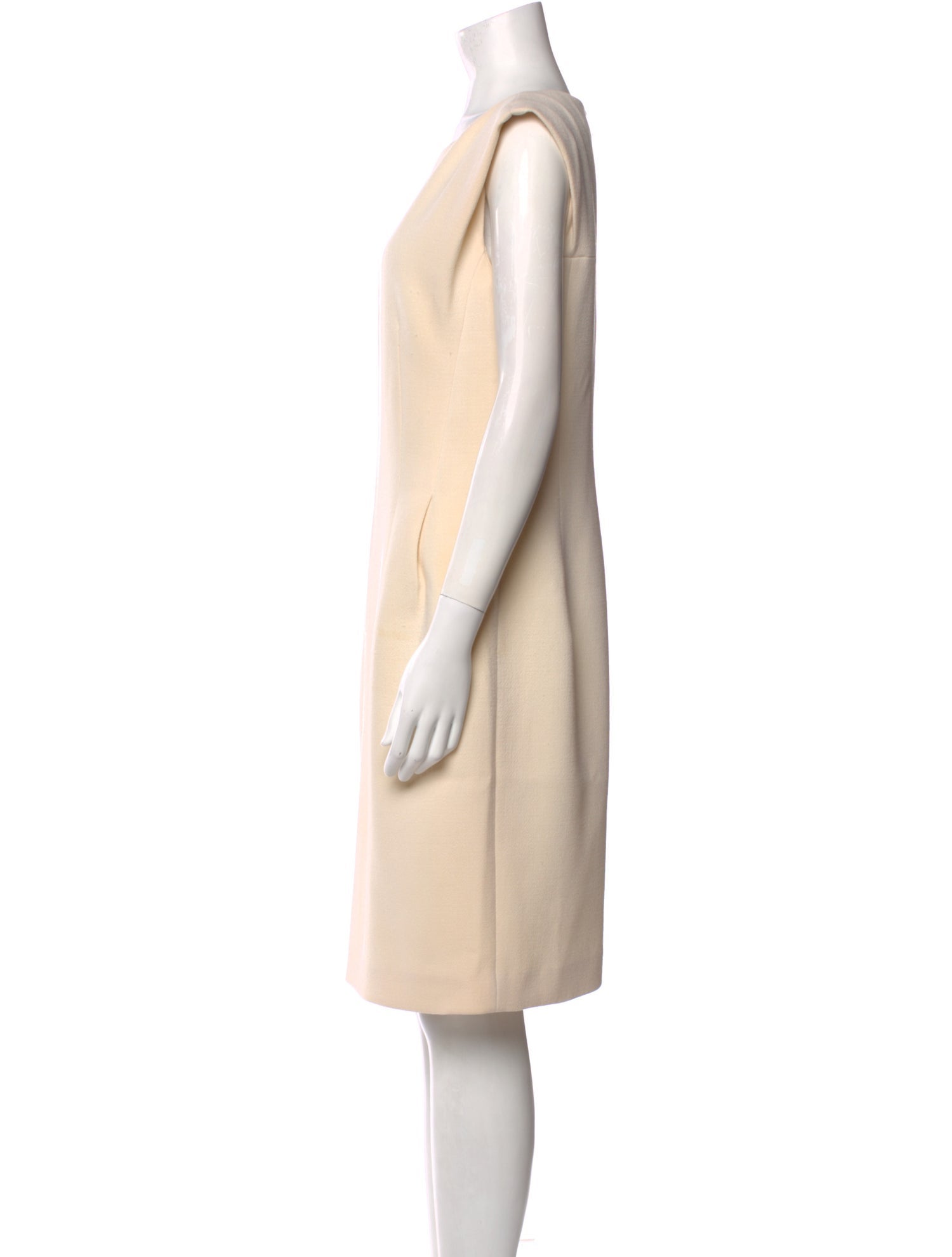 Michael Kors Bateau Neckline Knee-Length Dress