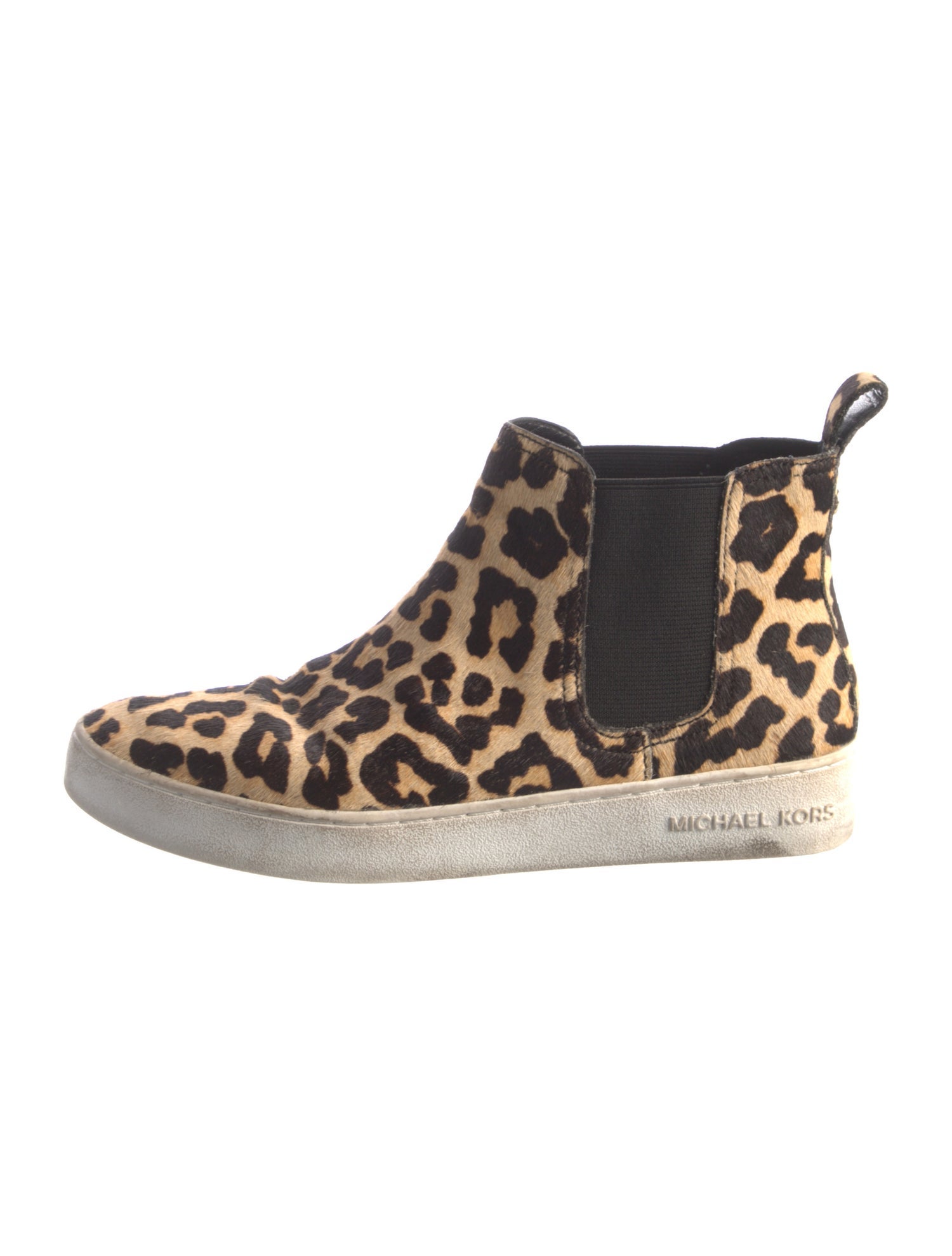 Michael Kors Ponyhair Animal Print Sneakers