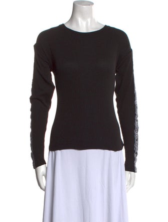 Michael Kors Scoop Neck Long Sleeve Top