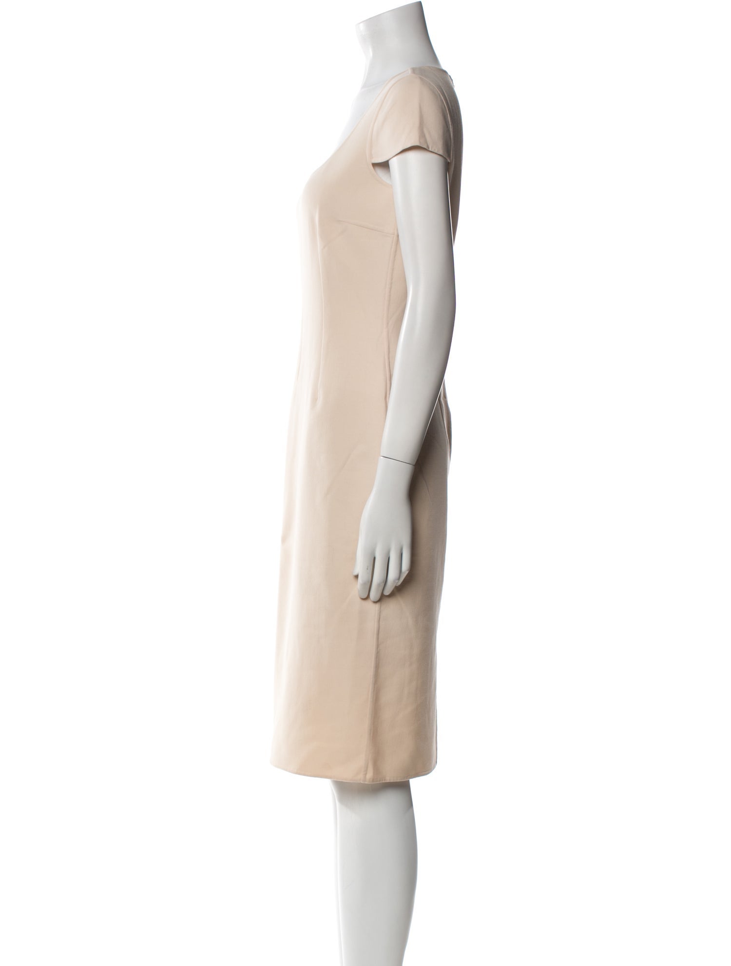 Michael Kors Virgin Wool Knee-Length Dress