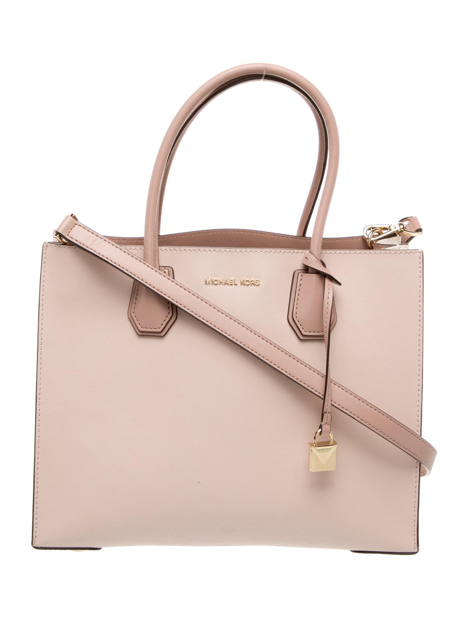 Michael Kors Saffiano Leather Top Handle Bag