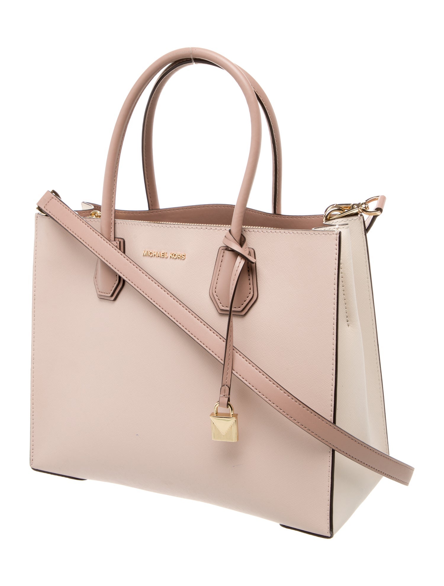 Michael Kors Saffiano Leather Top Handle Bag