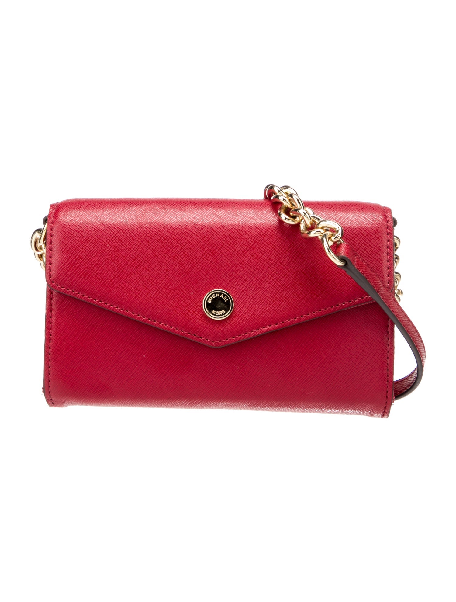 Michael Kors Saffiano Leather Crossbody Bag