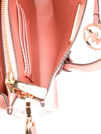 Michael Kors Saffiano Leather Top Handle Bag