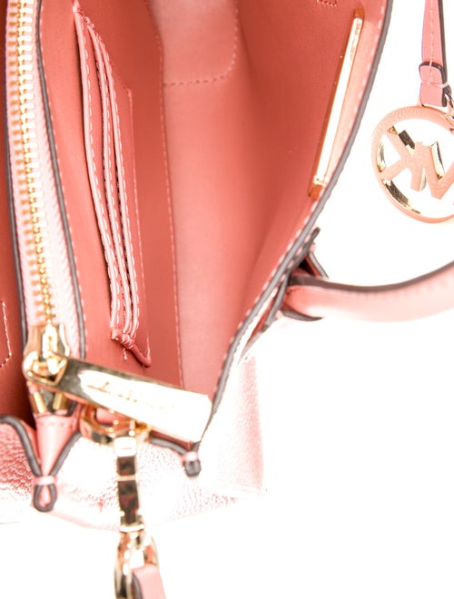 Michael Kors Saffiano Leather Top Handle Bag