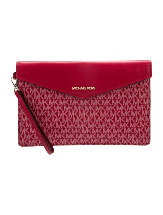 Michael Kors Leather Clutch