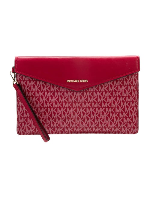 Michael Kors Leather Clutch