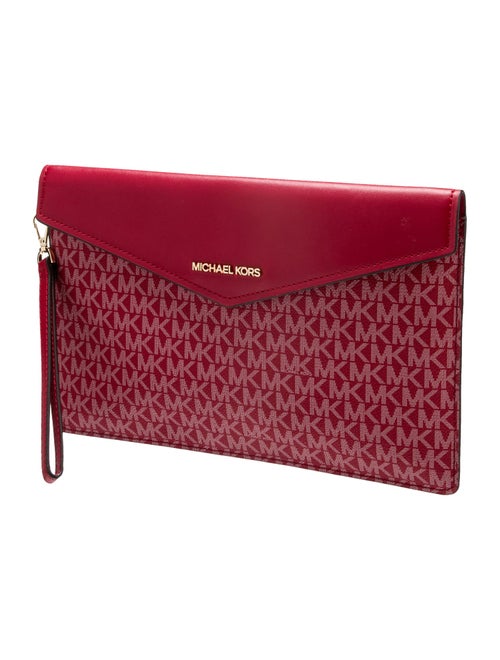 Michael Kors Leather Clutch