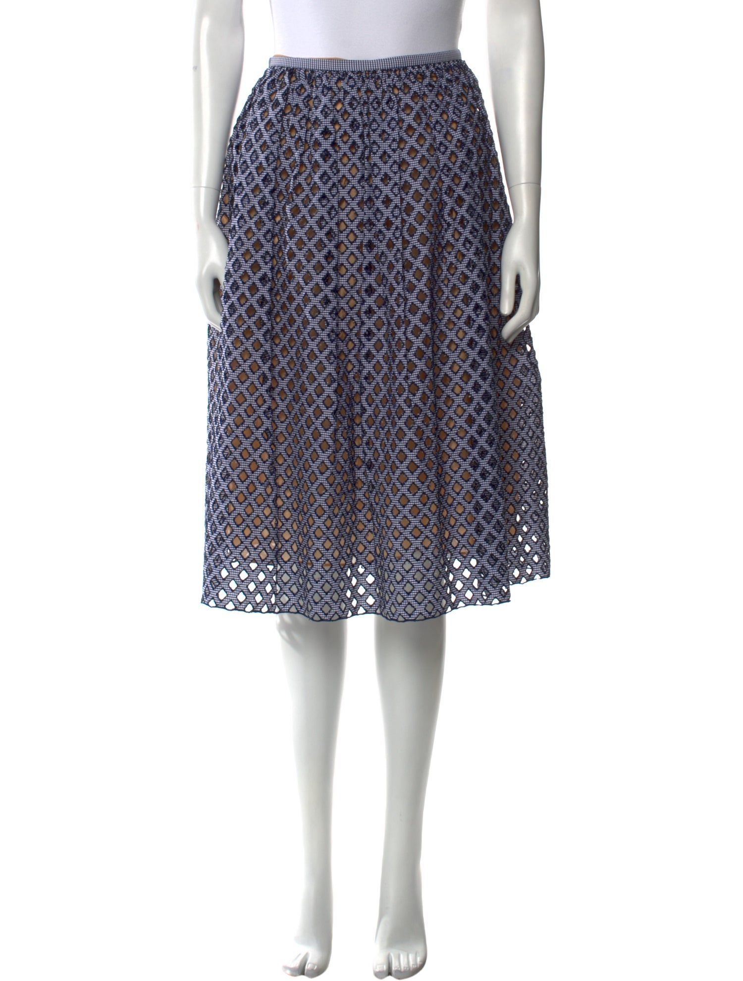 Michael Kors Patterned Knee-Length Skirt