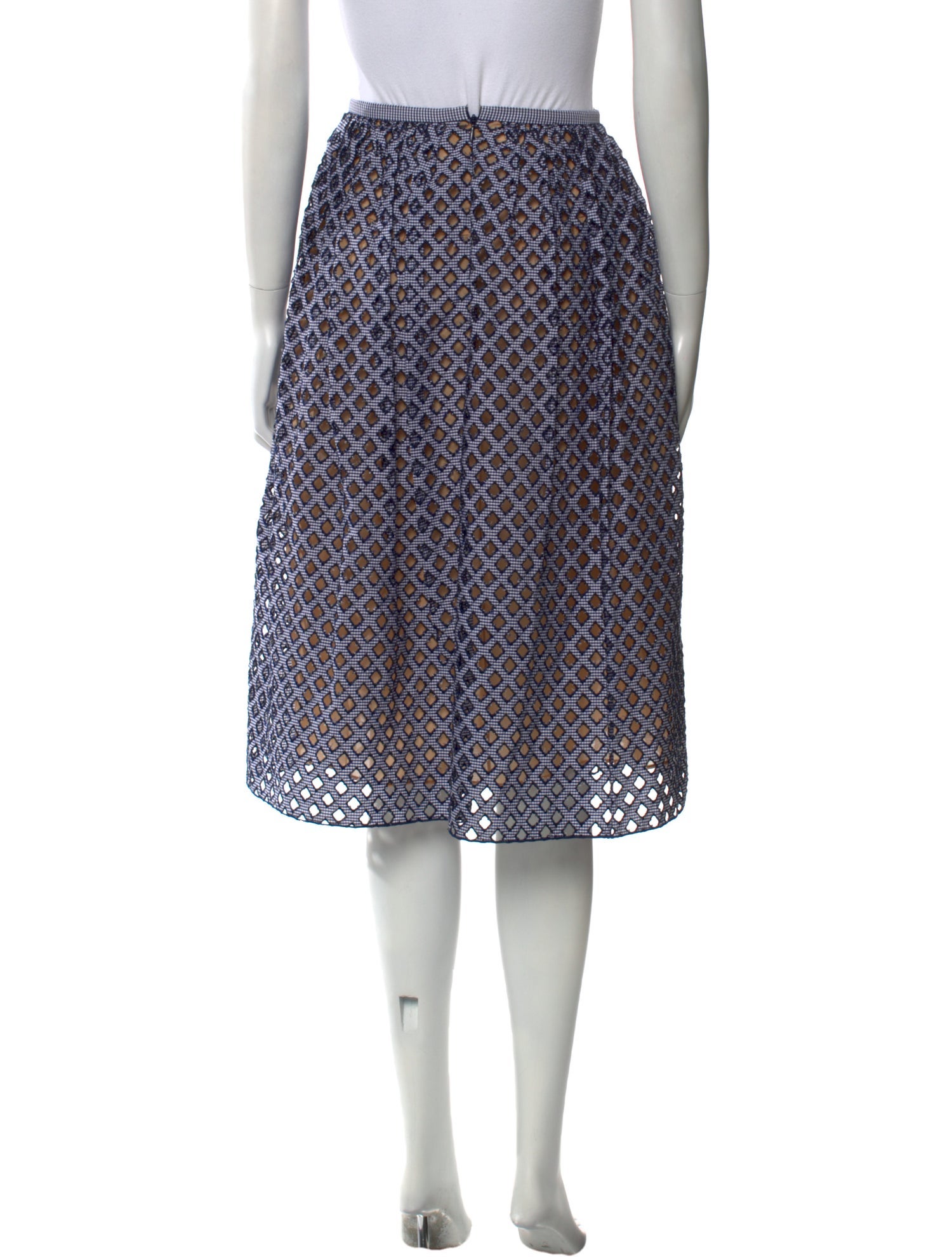Michael Kors Patterned Knee-Length Skirt