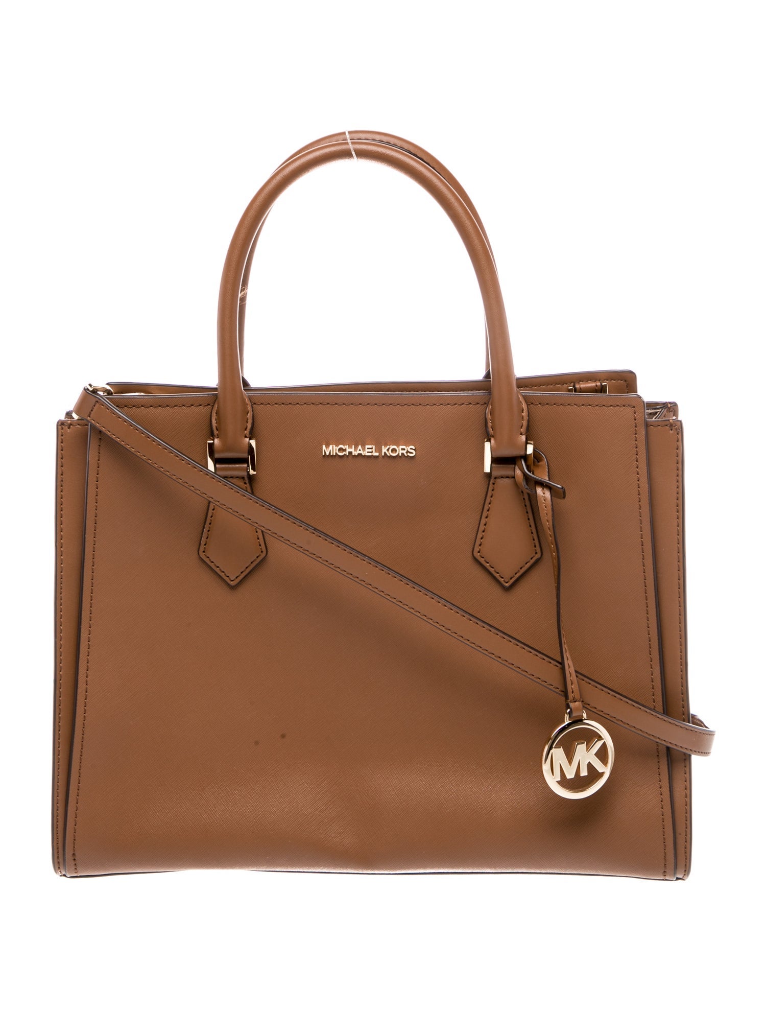 Michael Kors Saffiano Leather Top Handle Bag